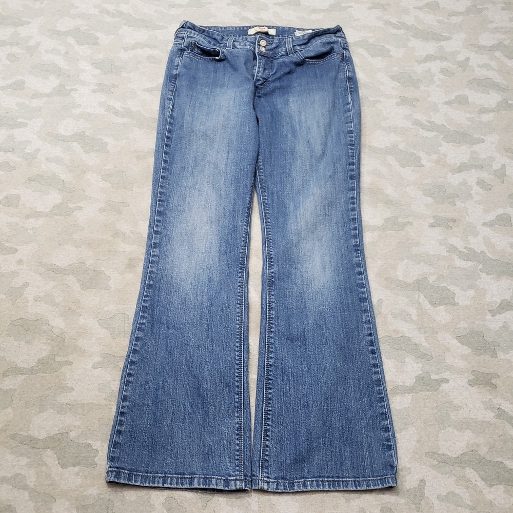 Levi's 526 Jeans‎ Womens 10 Blue Slender Boot Stretch Pockets Denim Medium Wash